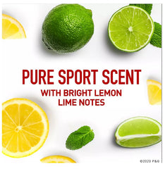 Old Spice Alta Resistencia Puro Deporte: detalle de aroma duradero