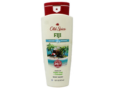 Espuma refrescante de Old Spice Fiji para una piel suave tras la ducha