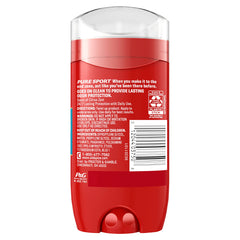 Aplicación suave de Old Spice Puro Deporte en la axila