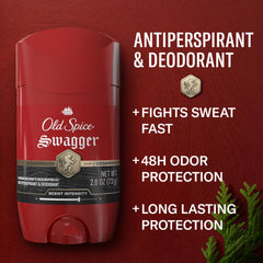 Old Spice Red Collection empaque robusto: presentación atractiva para el baño.