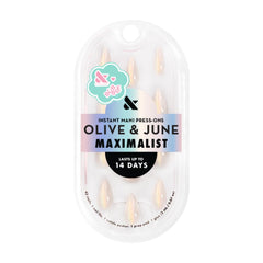 Uñas postizas Olive & June 42 diseños en 21 tallas