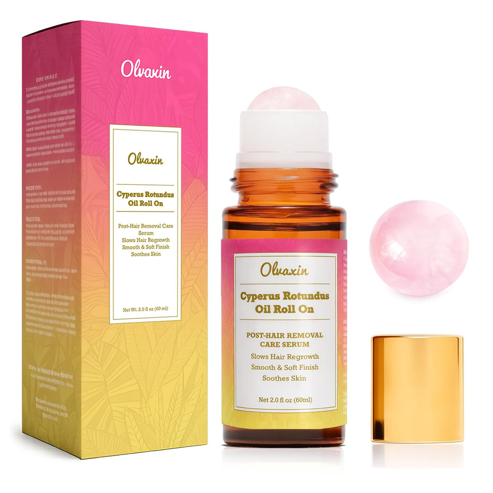 Olvaxin aceite Cyperus Rotundus, botella de 60 ml para depilación y cuidado de la piel