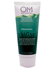 OM Botanical hidratante orgánico en tubo, hidratación suave para rostro y cuerpo.