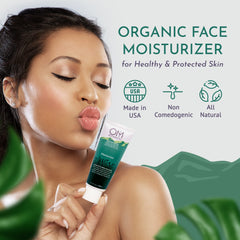 Textura ligera y aplicación suave para uso diario con OM Botanical.