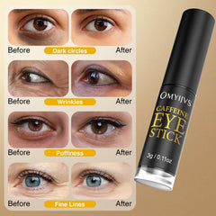 Textura ligera de OMYIJVS Caffeine Eye Stick que se absorbe rápido