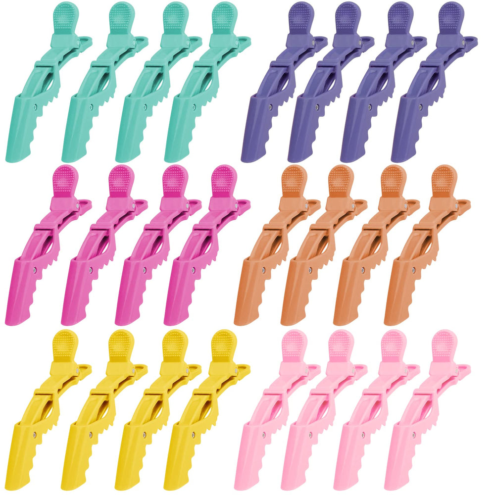 Ondder 24 clips alligator para seccionar el cabello con comodidad.