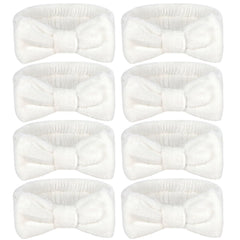 Ondder banda spa para lavado de rostro blanca facilita mantener el cabello aparte