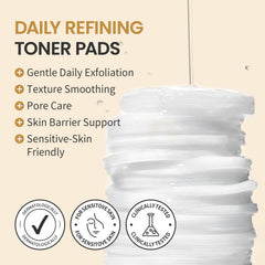 Retinol y ceramidas fortalecen la piel en #OOTD discos tonificantes.