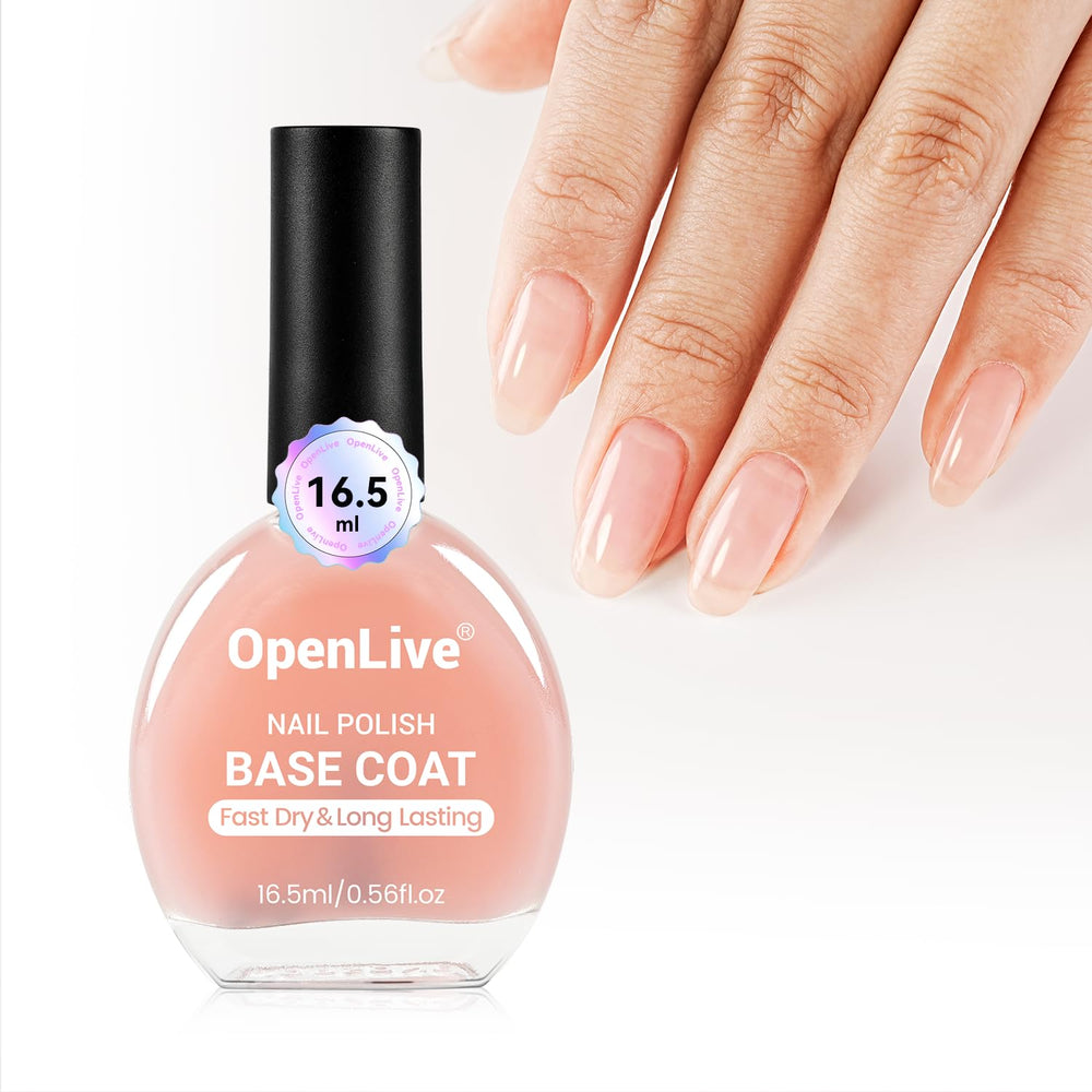 OpenLive capa-base esmalte translúcido rosa para un aspecto natural