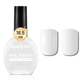 OpenLive esmalte blanco 16,5 ml para un acabado elegante diario