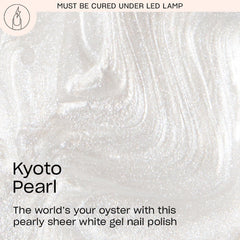OPI GelColor Kyoto Pearl, aplicación suave gracias a la brocha Intelli-Brush para un acabado uniforme.
