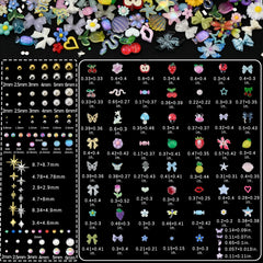 OPMADM 110 estilos: variedad para crear uñas personalizadas y únicas.