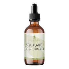 OPO Aceite de Esqualano, vertido en frasco, hidratación suave para rostro.