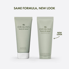 Origins Peace of Mind exfoliante corporal con polvo de cáscara de nuez para textura suave.