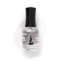 Orly Color de Uñas Transpirable con Tratamiento y Brillo, ideal para uso diario.
