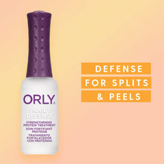 Orly Defensa de Uñas uso como capa base y capa superior para tratamiento diario
