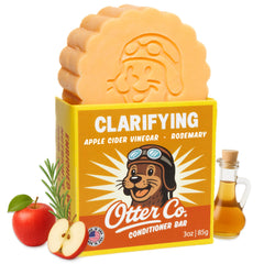 Barra Otter co. ACV: aclarado suave y cuero cabelludo equilibrado.