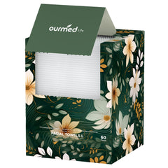 Ourmed Life: toallas faciales con perforaciones para desmaquillado preciso.