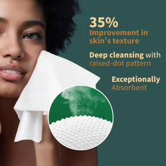 Ourmed Life: sin pelusa, ideal para piel sensible durante la limpieza.