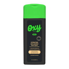 Oxy limpiador cuerpo acne, limpia la piel y ayuda a prevenir brotes.