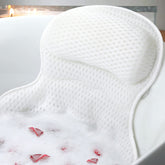 Ozyalo Almohada de baño con reposacabezas cómodo para cuello y cabeza en la bañera.