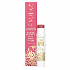 Pacifica bálsamo labial naranjasanguina en tubo ofrece color natural y hidratación suave