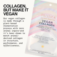Pacifica colageno vegano e hialuronico nutre la piel.