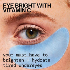 Pacifica mascarilla de ojos con vitamina C para tono más uniforme.