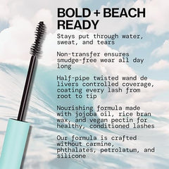 Pacifica Surf Lash Mascara, aplicación suave para definición de pestañas