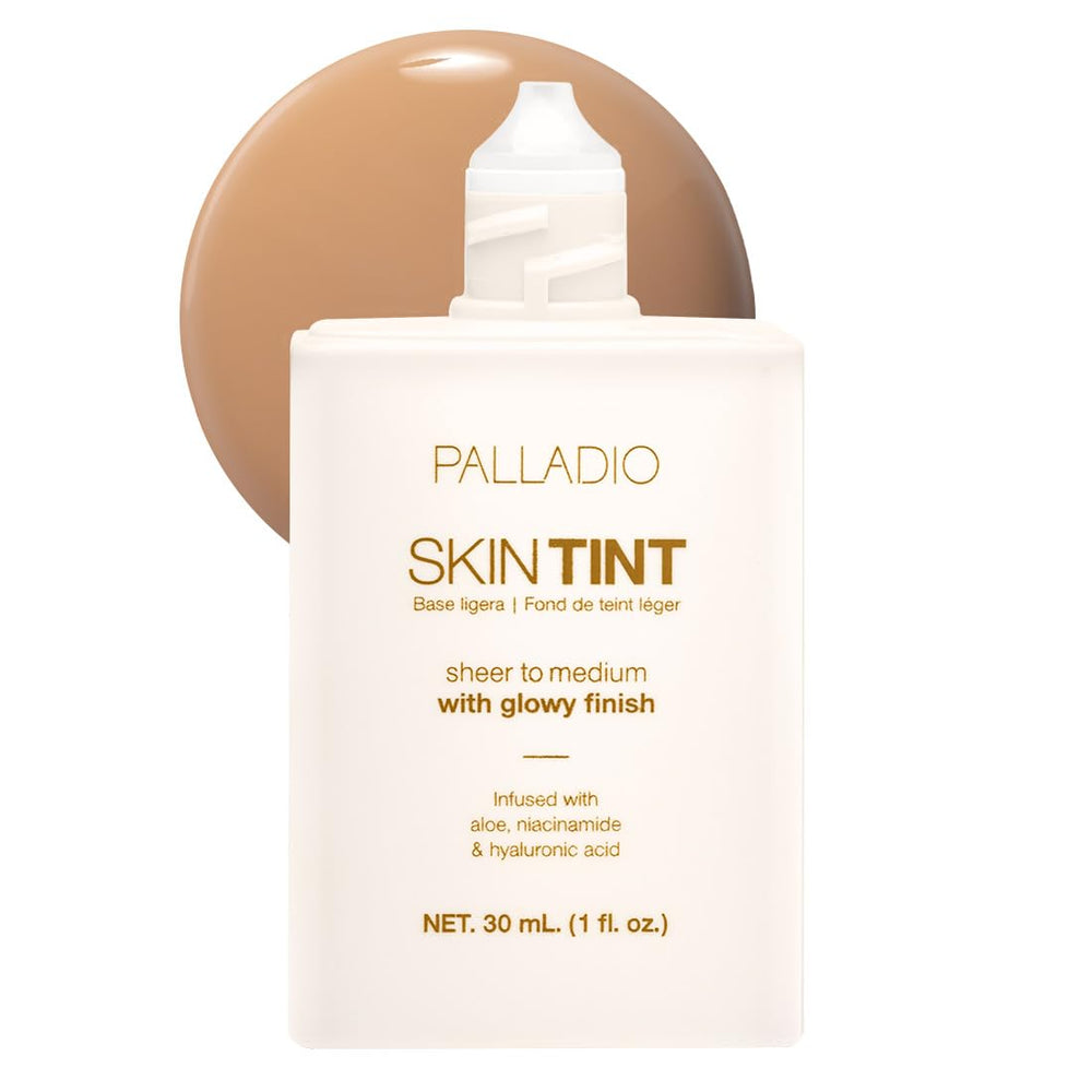 Palladio Skin Tint en bote con aloe para hidratación suave y natural