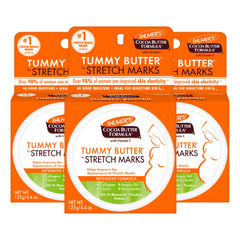 Palmer's Manteca de cacao para vientre, aplicación suave que hidrata el abdomen.