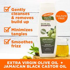 Composición natural: aceite de oliva extra virgen y vitamina E para brillo