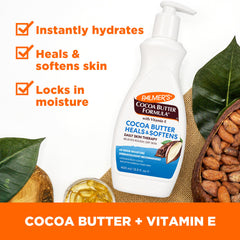 Palmer's Cocoa Butter Textura Cremosa: aplicación suave para piel seca y normal.