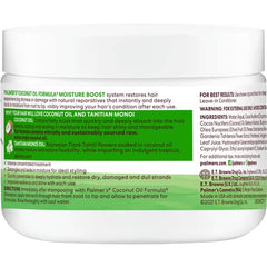 Palmer's acondicionador cremoso: textura suave facilita desenredo.