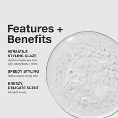 Paul Mitchell Super Sculpt Styling Glaze, memoria de peinado para duración