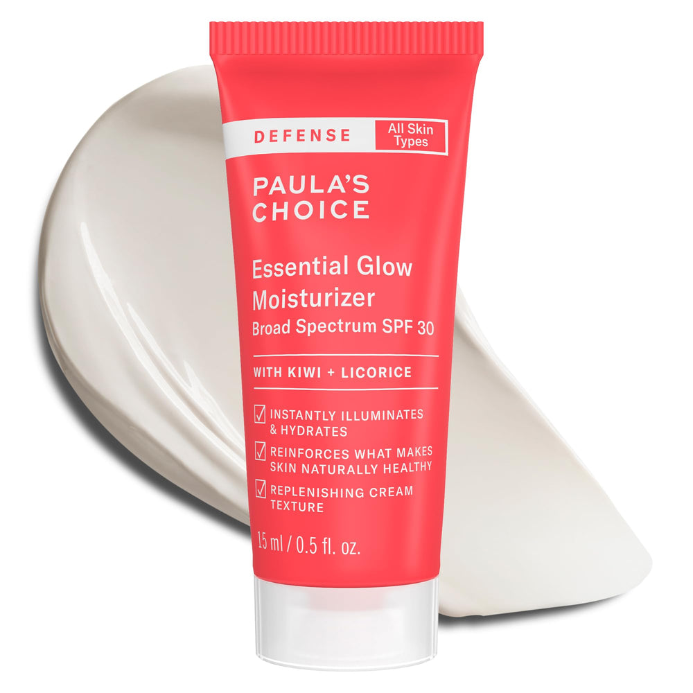 Paula's Choice Defensa Esencial Hidratante Mineral SPF 30 en botella para uso diario.