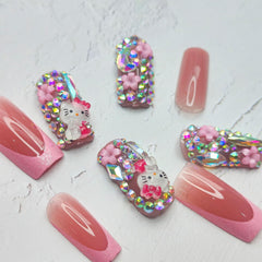 PDFADSK uñas disenios cristal para look glamuroso