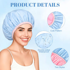 Pengxiaomei capucha de ducha de poliéster resistente, material duradero y cómodo.