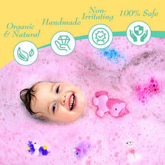 Perjoy bombas de baño con juguetes extra, perfecto para regalos y fiestas infantiles