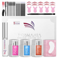 PERMANIA Lash Lift Kit: empaque compacto listo para empezar el tratamiento en casa.