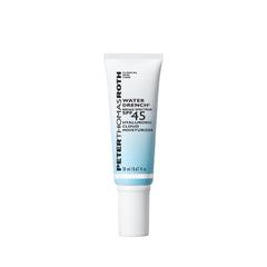 Peter Thomas Roth Water Drench SPF45 en envase, hidratación ligera y protección diaria.