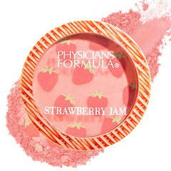 Physicians Formula Murumuru Strawberry Jam Blush: aplicación cremosa para color suave.