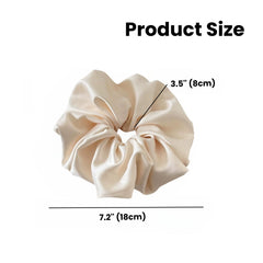 Pidoudou gomas elásticas jumbo beige, satén suave para mayor comodidad.