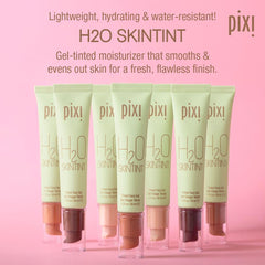 Pixi H2O SkinTint se aplica suave a mano para un acabado natural.