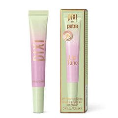 Envase elegante de Pixi LipTone Prettiness con brillo nutritivo.