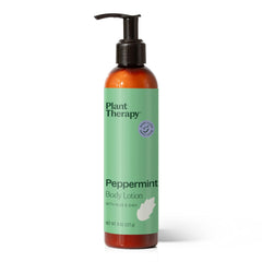 Loción corporal de menta Plant Therapy con aloe para hidratación suave
