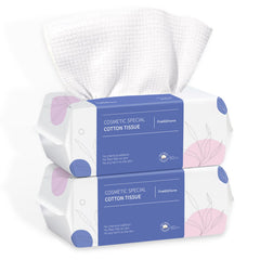 PoeticEHome: toallas faciales desechables en empaque de dos paquetes para limpieza suave diaria