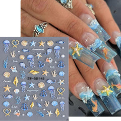 Powpop uñas atrapasuenos 3D para un diseño único y duradero
