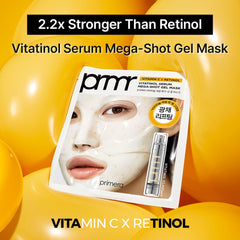 Primera PRMR mascarilla gel suero Vitatinol aplicación suave e hidratante