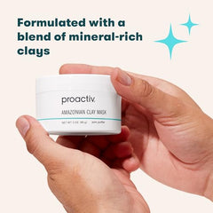Textura cremosa de la mascarilla Proactiv para aplicación suave y confortable